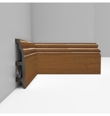 Плинтус напольный DECOMASTER D232 100 х 22 х 2400 мм D232-85 ДМ