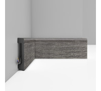 Плинтус напольный DECOMASTER D235-86 ДМ 80х17х2400 мм D235-86 ДМ