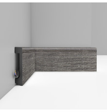 Плинтус напольный DECOMASTER D235-86 ДМ 80х17х2400 мм D235-86 ДМ