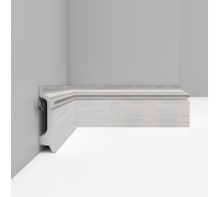 Плинтус напольный Decomaster D122-84 ДМ 78х21х2400 мм D122-84 ДМ