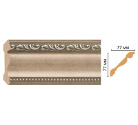 Плинтус потолочный DECOMASTER 154-59 77х77х2400 мм 154-59