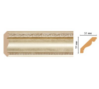 Плинтус потолочный DECOMASTER 50х50х2400 мм 155-937 ДМ