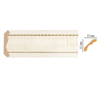 Плинтус потолочный DECOMASTER 173-6 57х57х2400 мм 36650