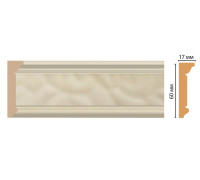 Плинтус потолочный Decomaster D216-61 60х17х2400 мм D216-61