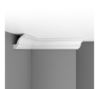 Плинтус потолочный гладкий DECOMASTER DT-85606 полиуретан 115х142х2400 мм DT-85606