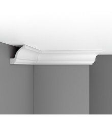 Плинтус потолочный гладкий DECOMASTER DT-85606 полиуретан 115х142х2400 мм DT-85606