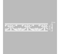 Молдинг с рисунком Decomaster DT-8037 полиуретан 100х10х2400 мм DT-8037