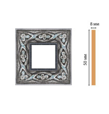 Вставка декоративная цветная Decomaster 50х50х8 мм 130-2-55