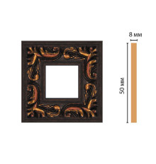 Вставка декоративная цветная Decomaster 50х50х8 мм 130-2-966