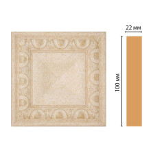 Вставка декоративная DECOMASTER D207-18D 100х100х22 мм D207-18D