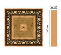 Вставка декоративная DECOMASTER D207 100x100x22 мм D207-57