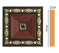 Вставка декоративная Decomaster D208-52 120x120x22 мм D208-52