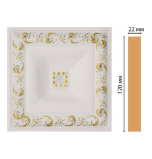 Вставка декоративная Decomaster D208-54 120x120x22 мм D208-54