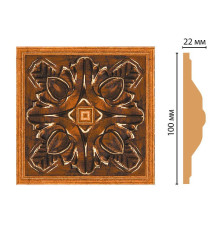 Вставка декоративная DECOMASTER D209 100х100х22 мм D209-1223