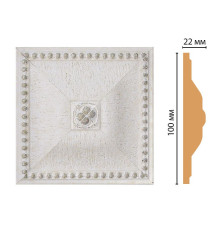 Вставка декоративная Decomaster D209-42 100x100x22 мм D209-42
