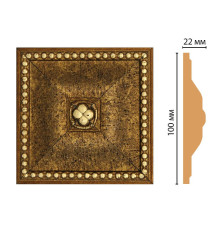 Вставка декоративная Decomaster D209-43 100x100x22 мм D209-43