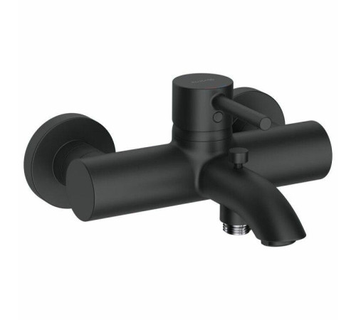 Смеситель для ванны и душа Kludi BOZZ черный матовый 386913976