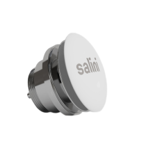Донный клапан для раковины Salini D 601 фиксированный белый глянцевый 166201G