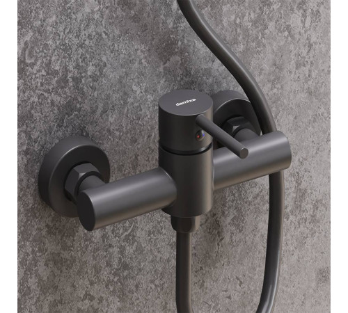 Смеситель для душа Damixa Scandinavian Pure матовый черный 362000300