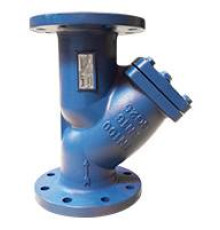 Фильтр сетчатый наклонный фланцевый Tecofi F3240N DN50 PN16 чугунный F3240N-0050