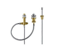 Скрытая часть для смесителя на борт ванны на 4 отверстия Hansgrohe 13439180