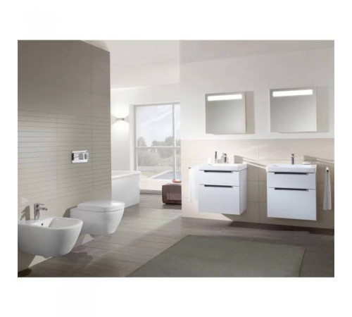 Биде подвесное Villeroy & Boch Subway 2.0 37.5x56.5x28 см альпийский белый 54000001