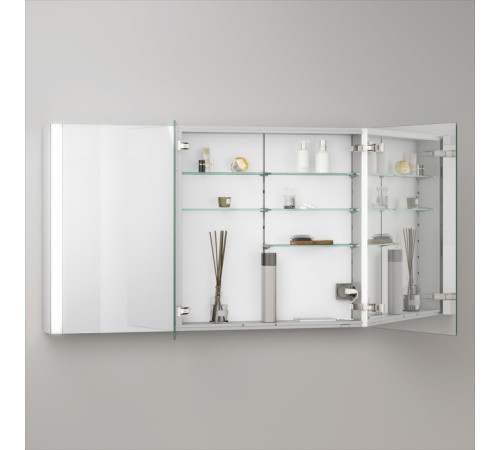Зеркальный шкаф Keuco Somaris 120x71x12.8 см 3-дверный IP 44 14504003100