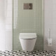 Унитаз подвесной Kerama Marazzi Plaza Modern 36х53 см безободковый KMPMWc53GWh2