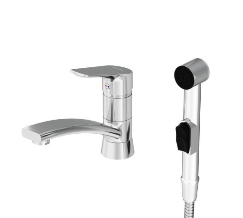Смеситель для раковины AM.PM Jupiter с гигиеническим душем 770230001