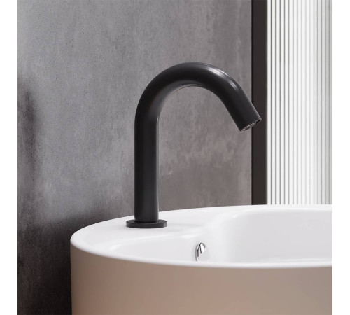 Смеситель для раковины Damixa Scandinavian Pure сенсорный матовый черный 360290300