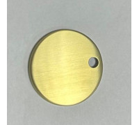 Заглушка крепежа сиденья Aquanet AQM1209 золото шлифованное AQM0040BG