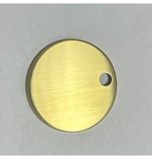 Заглушка крепежа сиденья Aquanet AQM1209 золото шлифованное AQM0040BG