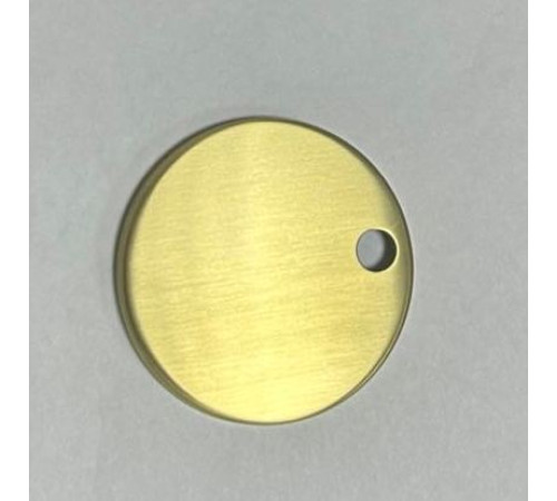 Заглушка крепежа сиденья Aquanet AQM1209 золото шлифованное AQM0040BG