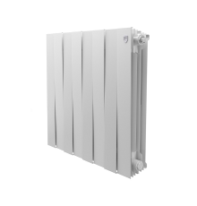 Радиатор биметаллический Royal Thermo PianoForte 500 Bianco Traffico 8 секций PF500/8