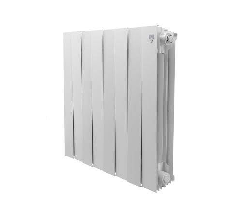 Радиатор биметаллический Royal Thermo PianoForte 500 Bianco Traffico 8 секций PF500/8