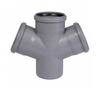 Крестовина одноплоскостная Ostendorf HT HTDA 67° 50/50/50 мм RAL 7037 112900