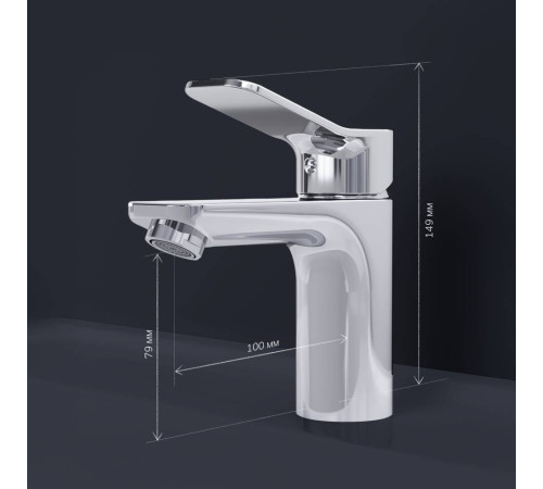 Смеситель для раковины AM.PM X-Joy F85A02100