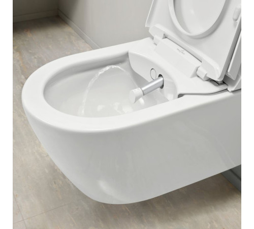 Унитаз-биде подвесной Villeroy & Boch ViClean-I200 CeramicPlus V0E200R1
