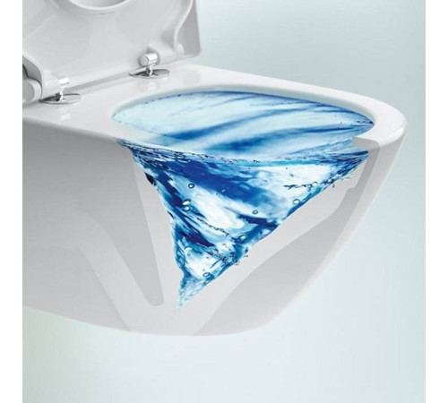 Унитаз подвесной Villeroy & Boch Subway 3.0 безободковый с сиденьем SoftClosing CeramicPlus 4670TSR1