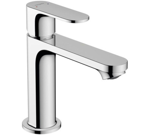 Смеситель для раковины Hansgrohe Rebris S 110 со сливным гарнитуром хром 72517000