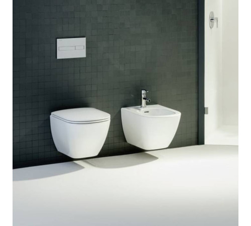 Сиденье для унитаза Laufen Lua с микролифтом белое 8.9108.3.000.000.1