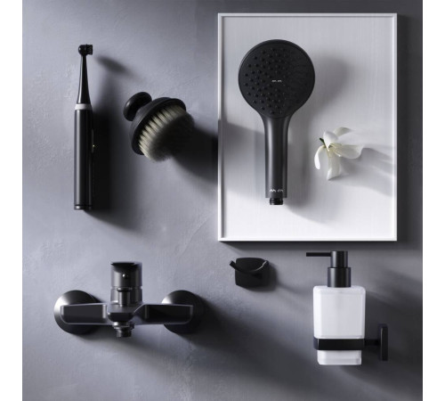 Смеситель для ванны и душа AM.PM Gem черный F90A10022