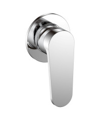 Смеситель встраиваемый Aquanet Novara в комплекте с внутренней частью хром AQM8813CR