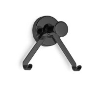 Крючок для полотенец двойной Bertocci Cinquecento черный матовый 110 0515 0800