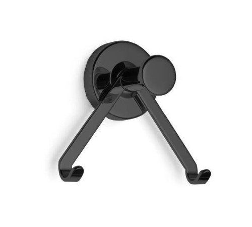 Крючок для полотенец двойной Bertocci Cinquecento черный матовый 110 0515 0800