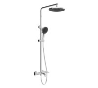 Душевая система AQUADEUS CHUVA с изливом для ванны хром CHU0200