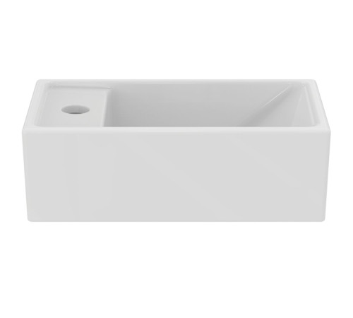 Раковина подвесная Ideal Standard i.life S 37х21 см левая белый глянец E211301