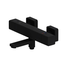 Смеситель для ванны и душа AM.PM Gala с термостатом черный матовый F533000300