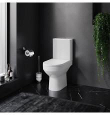 Унитаз-компакт напольный AM.PM Gem безободковый с сиденьем микролифт C708600SC