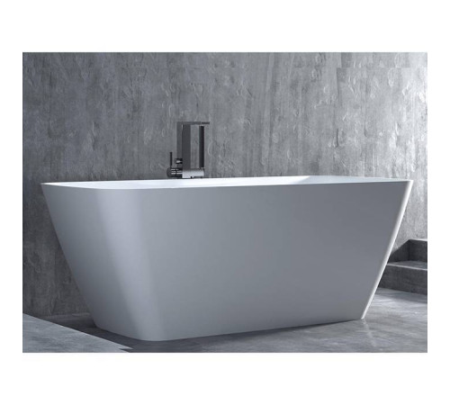 Ванна отдельностоящая Salini Agatha 180х80х66 см S-Stone белый матовый 100221M